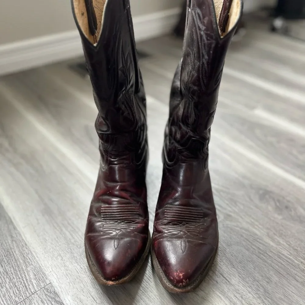 Tony Lama Men’s Cowboy Boots Size 11 - Picture 10 of 11